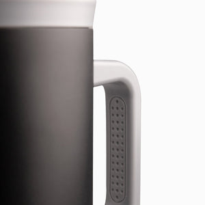 Termo Doble Pared Negro Con Pitillo Y Manija 900Ml - Ambiente Gourmet México