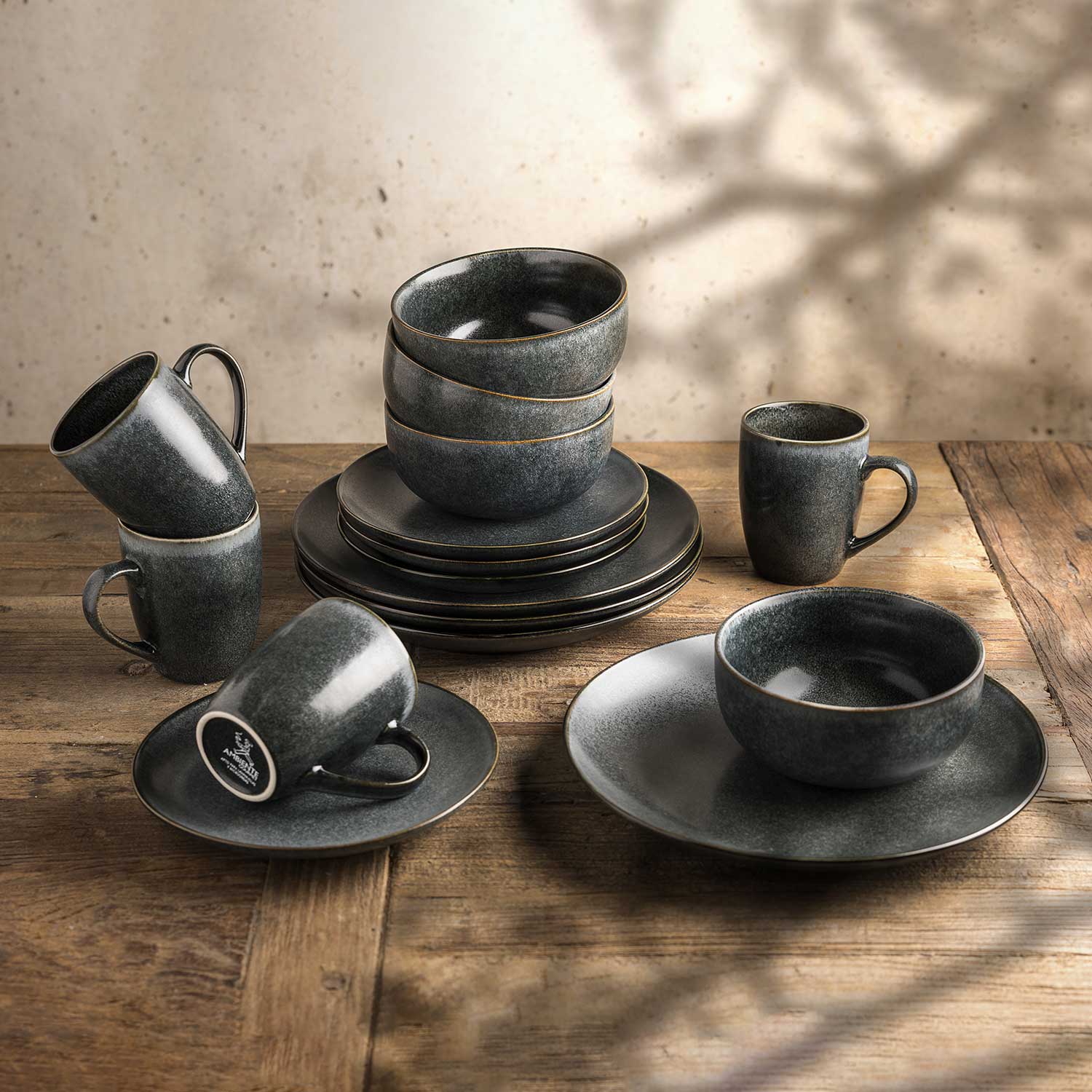 Vajilla Azura 4 Puestos Set X16 - Ambiente Gourmet México