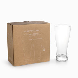 Vaso cerveza 600ml setx2 - Ambiente Gourmet México