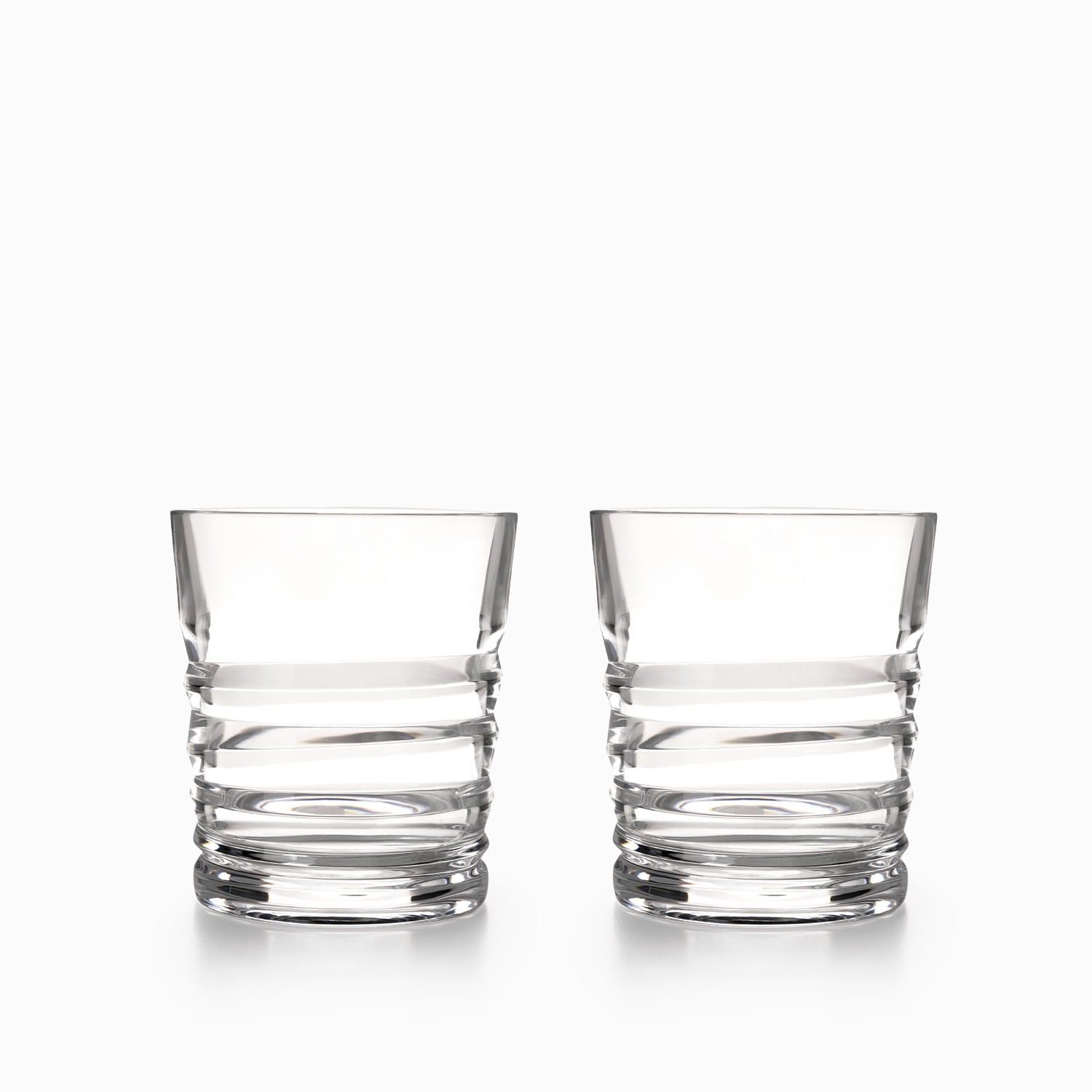 Vaso corto estriado - Ambiente Gourmet México