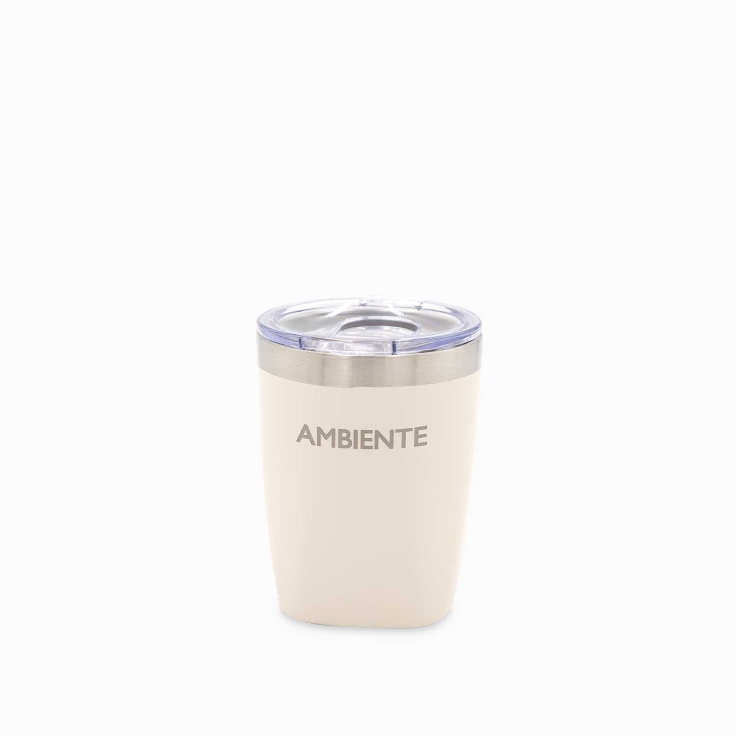 Vaso doble pared beige 300ml - Ambiente Gourmet México