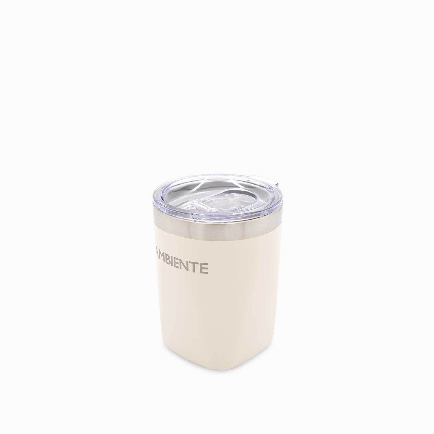 Vaso doble pared beige 300ml - Ambiente Gourmet México