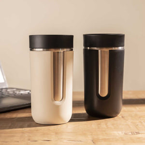 Vaso doble pared beige 400ml