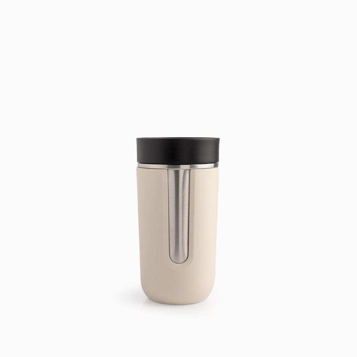 Vaso doble pared beige 400ml - Ambiente Gourmet México