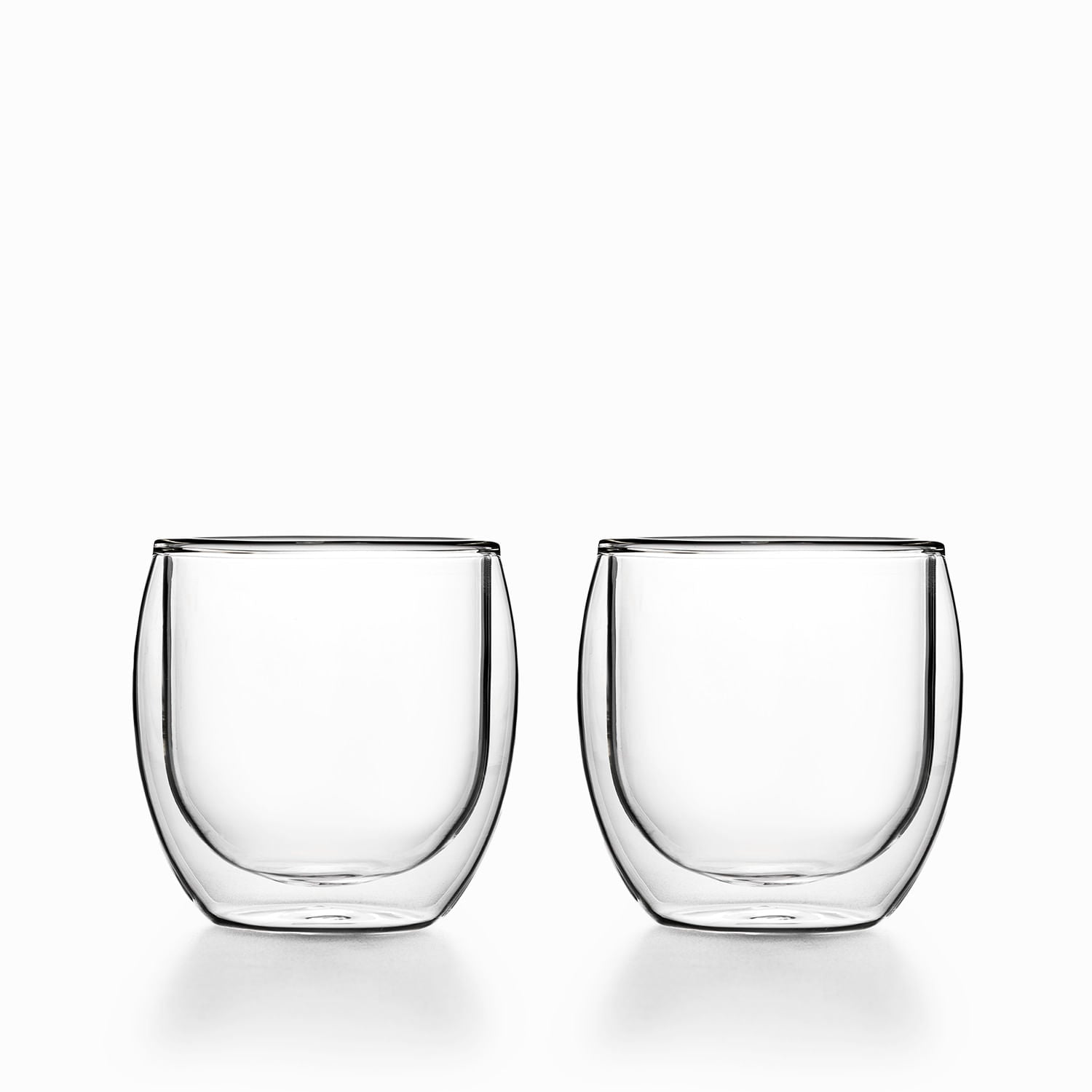 Vaso doble pared curvo 250ml setx2 - Ambiente Gourmet México