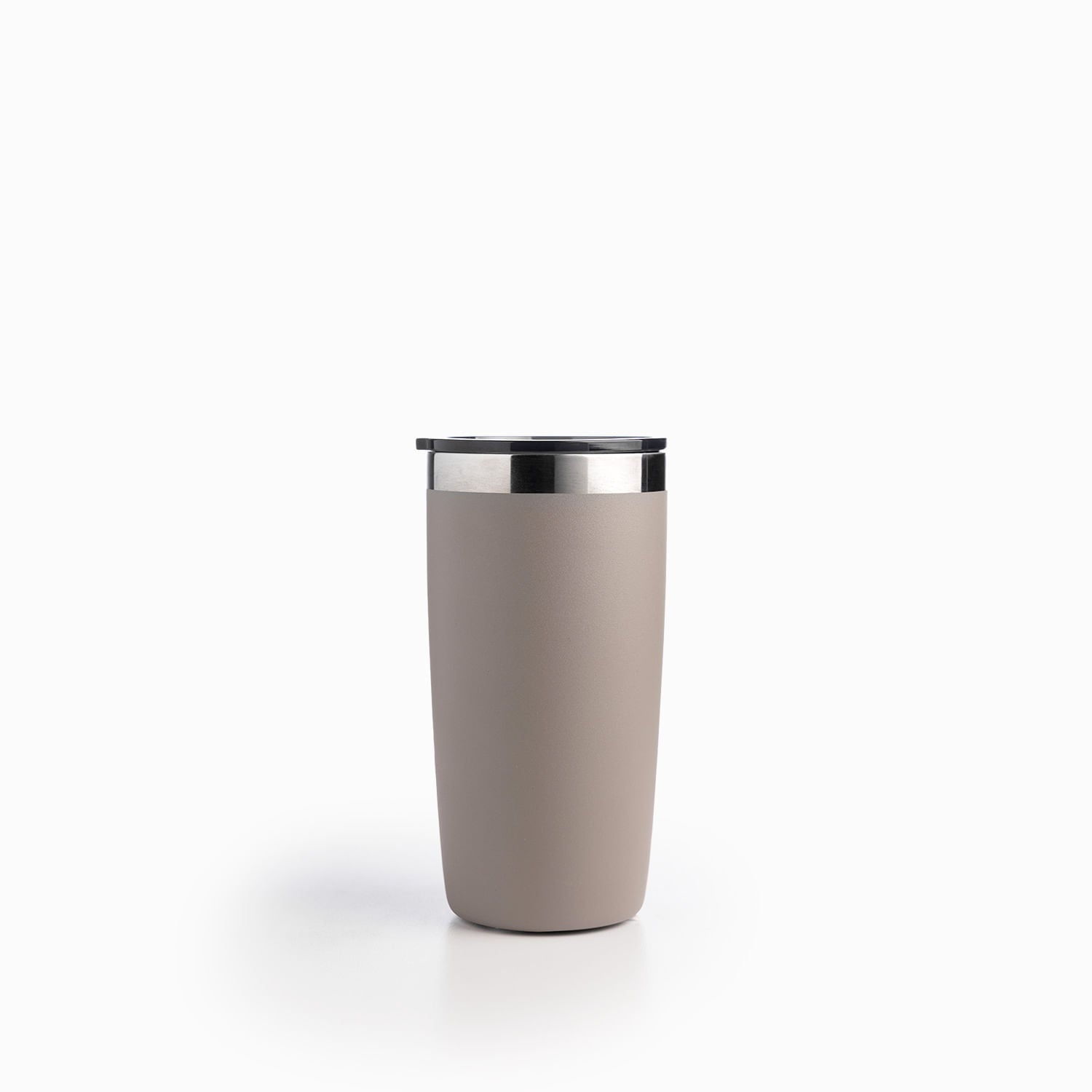 Vaso Doble Pared En Acero Gris 320Ml - Ambiente Gourmet México