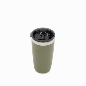 Vaso doble pared en acero taupe 320ml - Ambiente Gourmet México