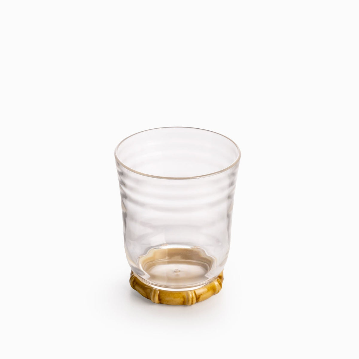 Vaso en acrílico bambú 410ml - Ambiente Gourmet México
