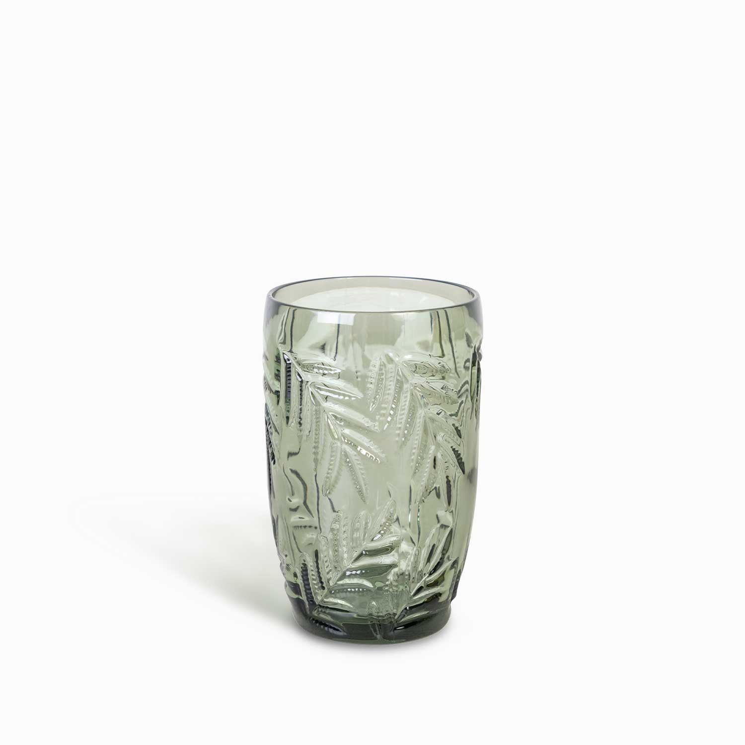 Vaso hojas 410ml - Ambiente Gourmet México