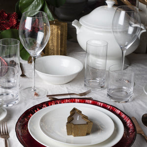 Vaso largo giotto en cristal setx2 - Ambiente Gourmet México