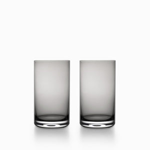 Vaso largo gris set x 2 - Ambiente Gourmet México