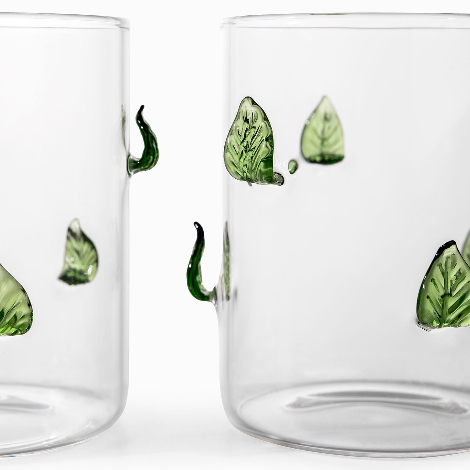 Vaso Leaves 570ml set x2 - Ambiente Gourmet México