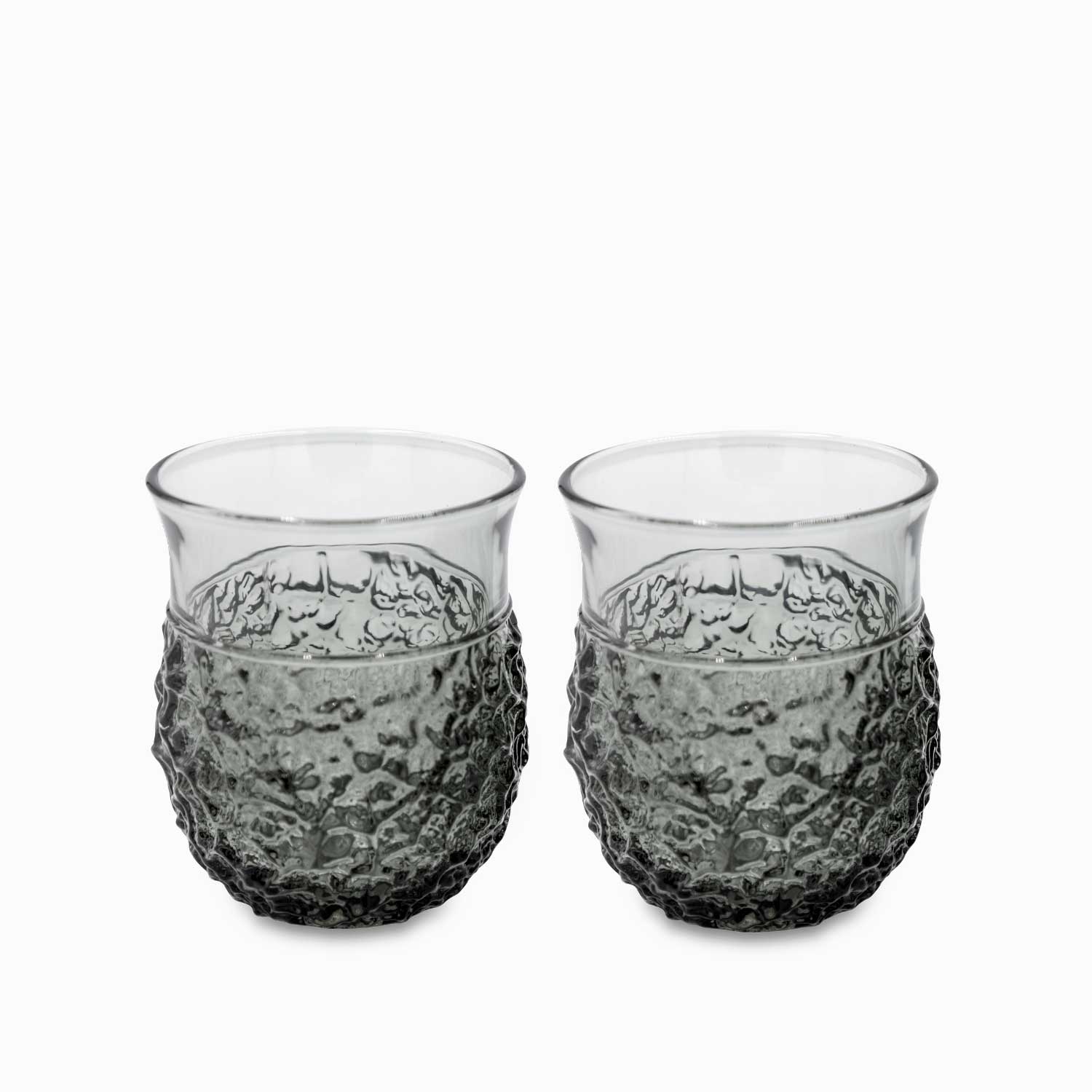 Vaso Palermo gris 330ml setx2 - Ambiente Gourmet México