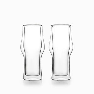 Vaso pilsener doble pared 500ml setx2 - Ambiente Gourmet México