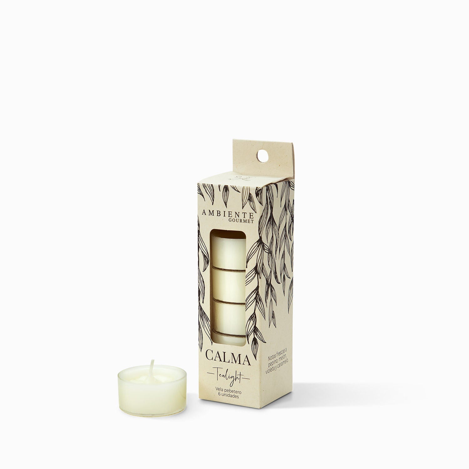 Vela Pebetero X6 Calma - Ambiente Gourmet México