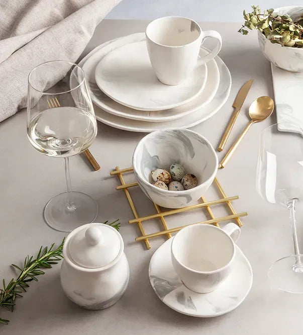 VAJILLA MÁRMOL CUÁRCITA