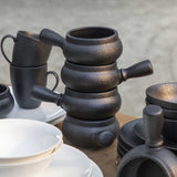 Tazon sopa negro mate 500ml