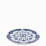 Plato principal flor indigo 27 cm-2-AMBIENTE GOURMET MÉXICO