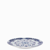 Plato principal flor indigo 27 cm-3-AMBIENTE GOURMET MÉXICO