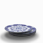 Plato principal flor indigo 27 cm-4-AMBIENTE GOURMET MÉXICO