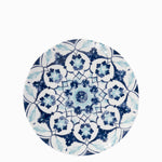 Plato mediano flor indigo 20 cm-1-AMBIENTE GOURMET MÉXICO