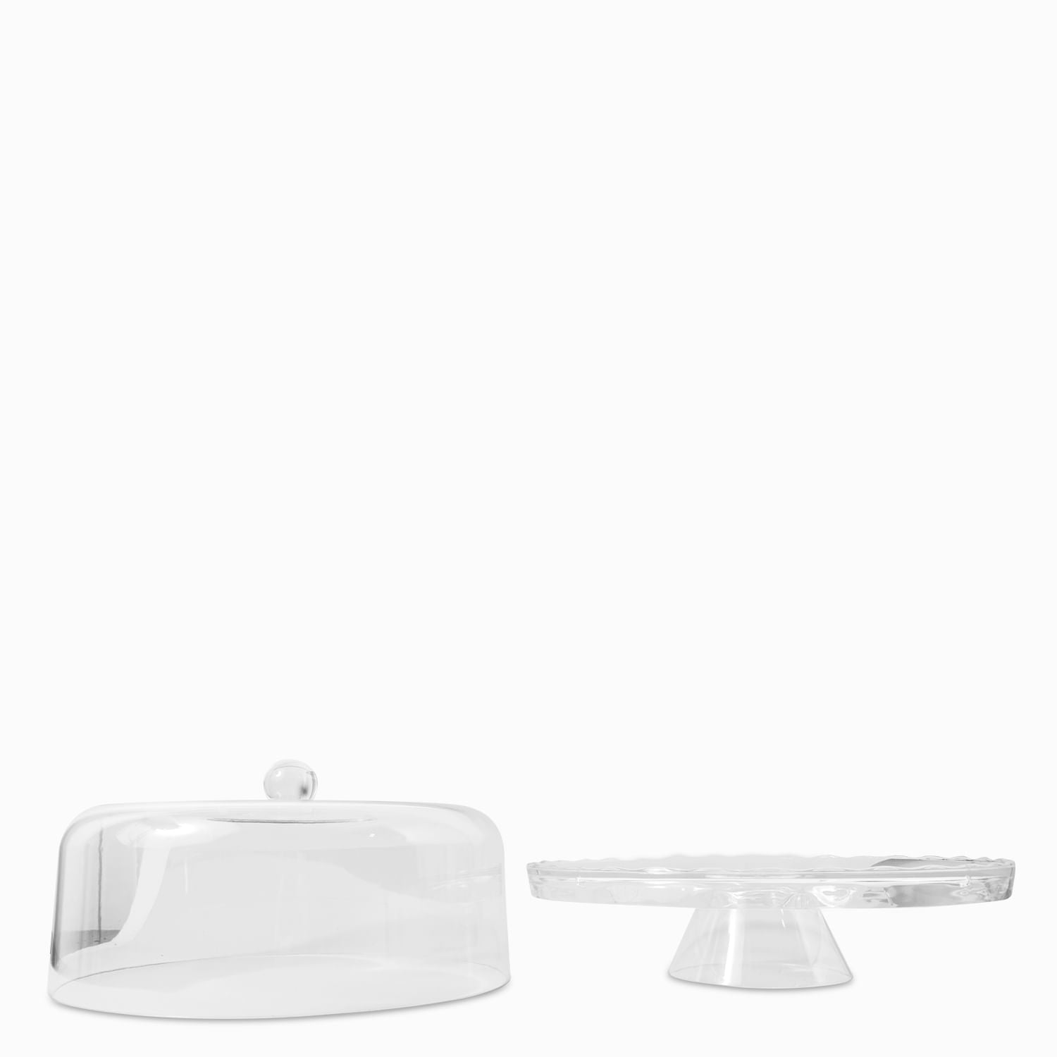 Tortera con domo en acrílico clear 31cm-4-AMBIENTE GOURMET MÉXICO