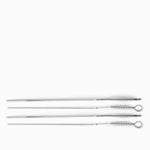 Set de pinchos en espiral x 4