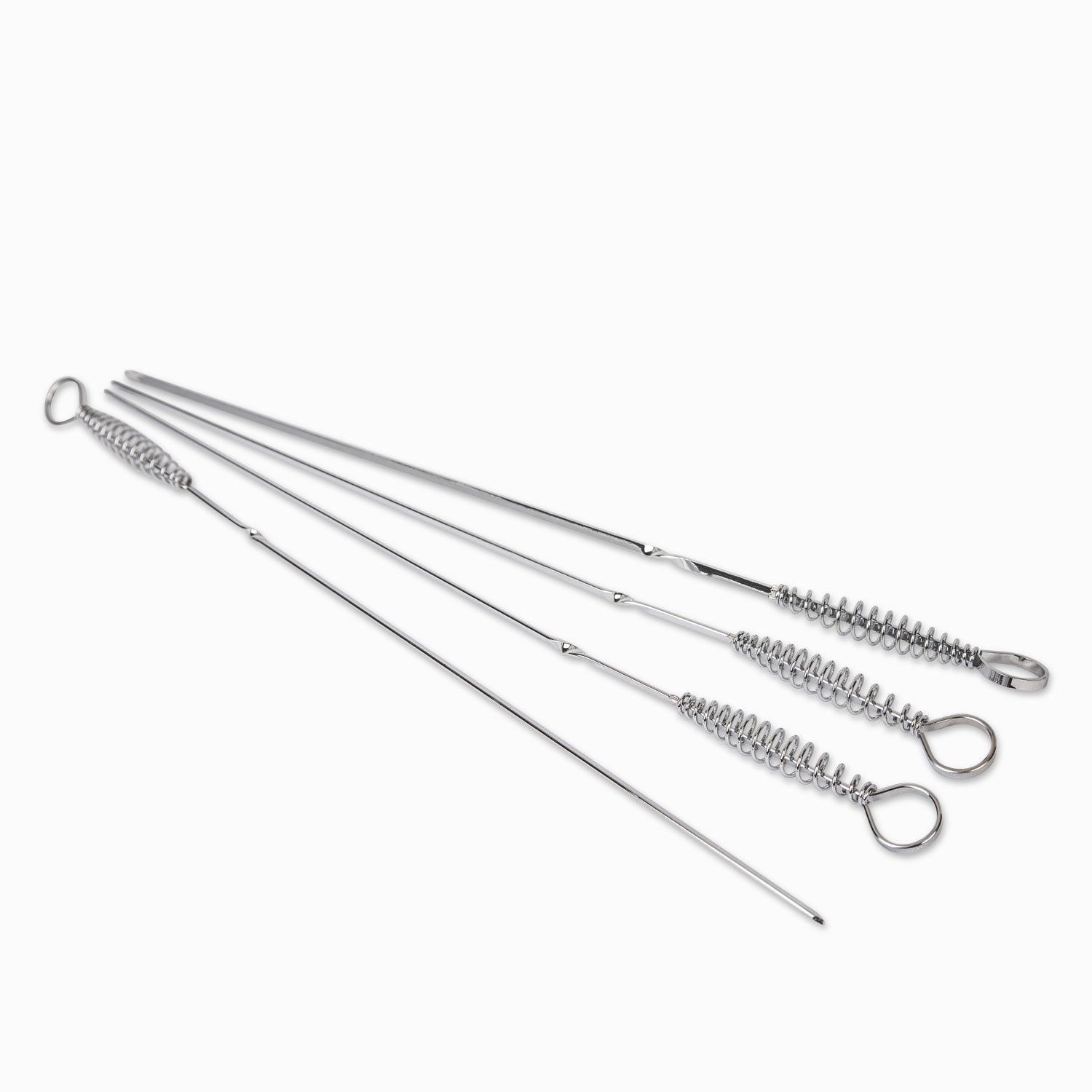 Set de pinchos en espiral x 4