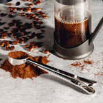 Cuchara de cafe con clip