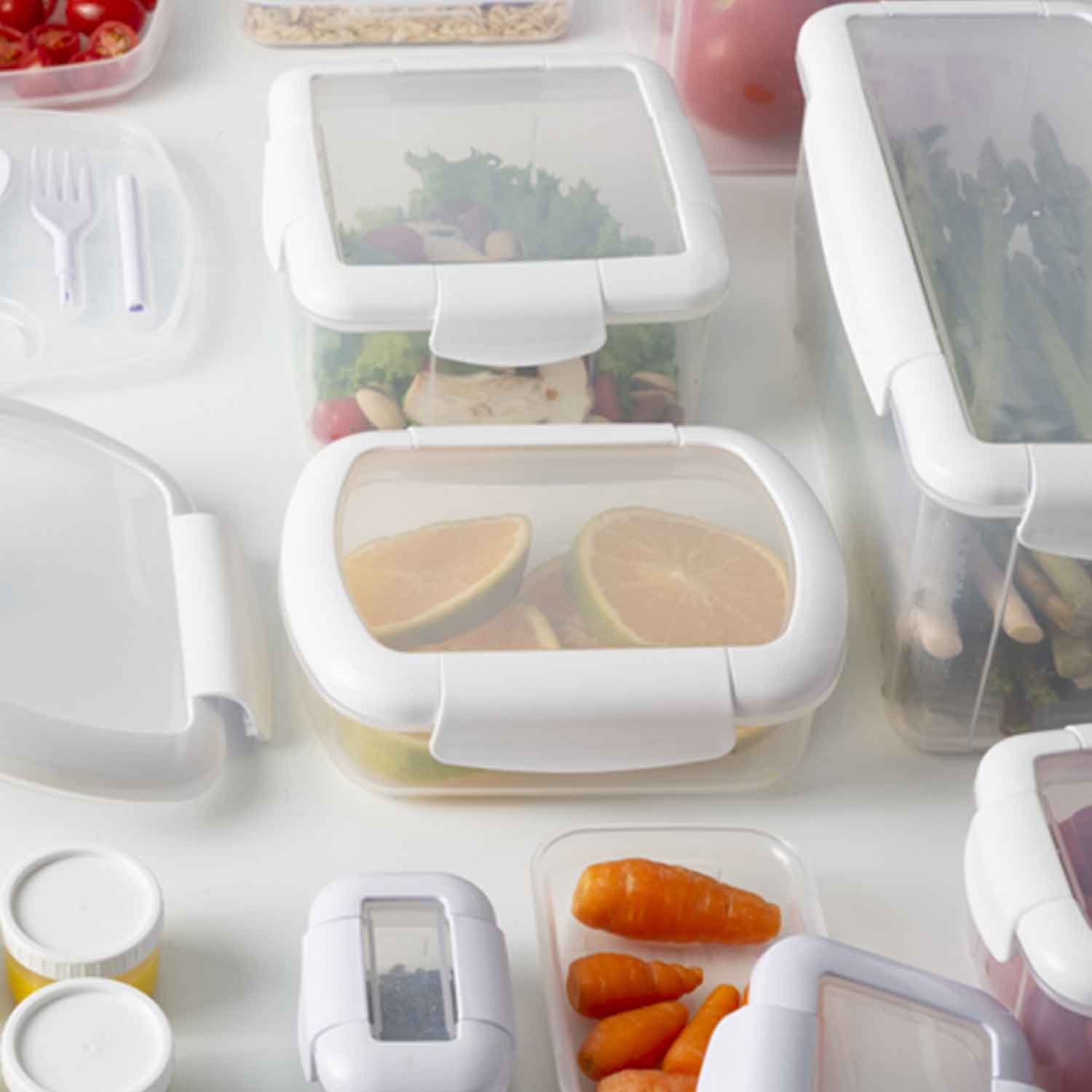 Recipiente Hermetico Blanco 683 Ml