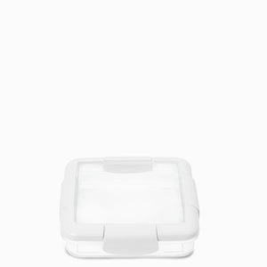 Recipiente hermetico blanco 450 ml-1-AMBIENTE GOURMET MÉXICO