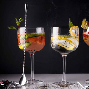 Cuchara coctelera plateada 31cm-2-AMBIENTE GOURMET MÉXICO