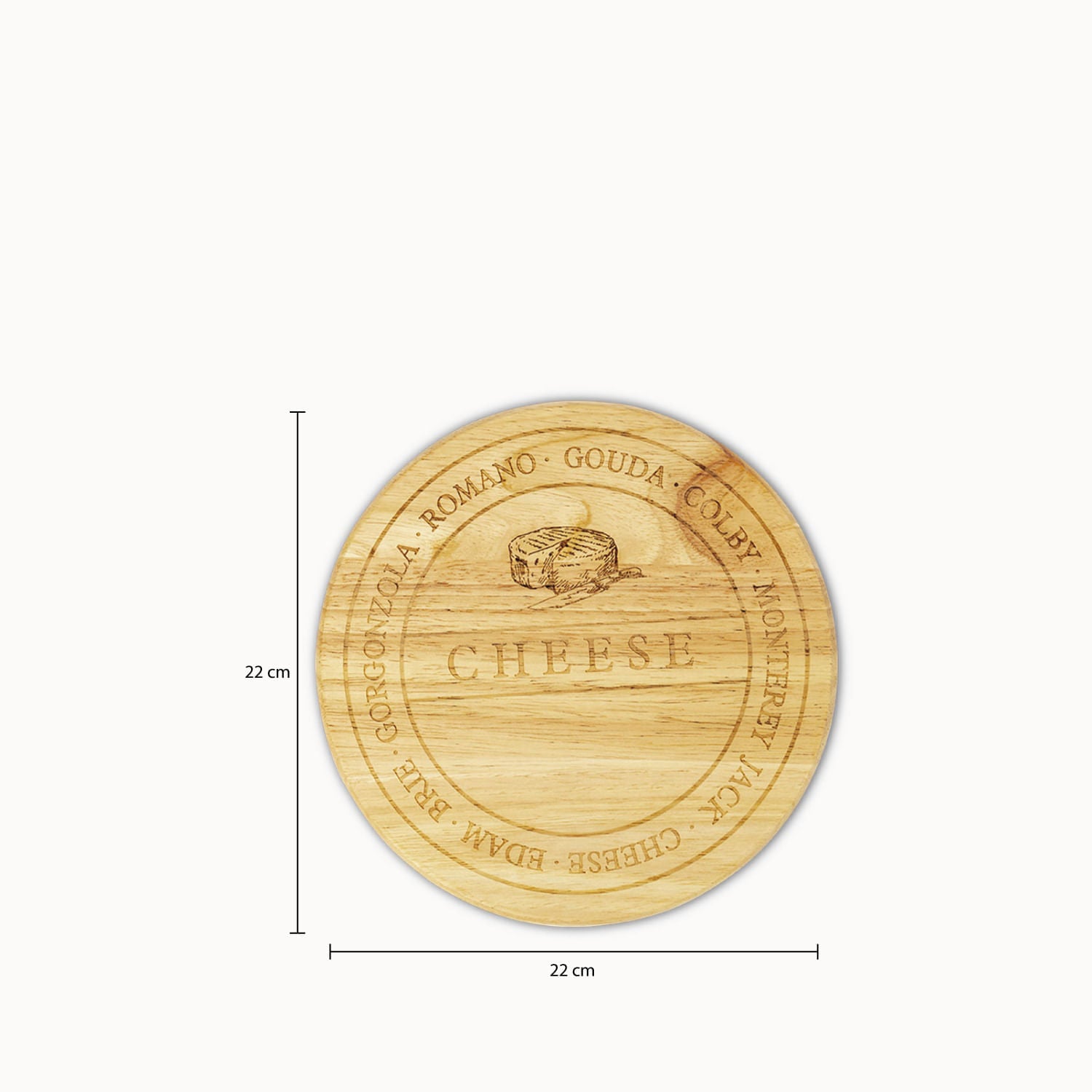 Set para quesos redondo 5 piezas-3-AMBIENTE GOURMET MÉXICO