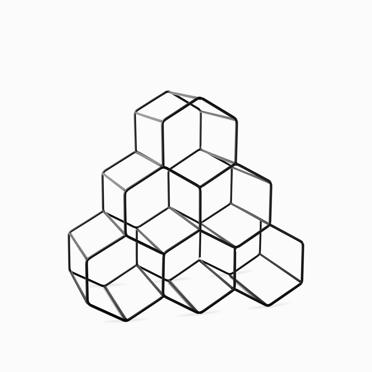 Soporte para 6 botellas de vino hexa