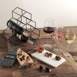 Soporte para 6 botellas de vino hexa