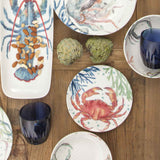 Plato corales cangrejo 20 cm