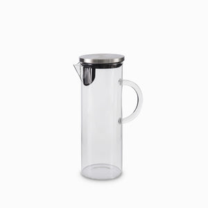 Jarra en vidrio borosilicato con tapa 1300ml-1-AMBIENTE GOURMET MÉXICO