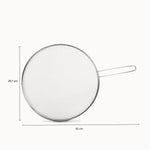Cobertor sartenes en acero inox 30 cm