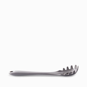 Cuchara pasta en silicona gris