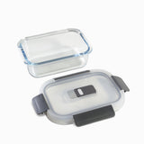 Recipiente en borosilicato gris 0.38 l