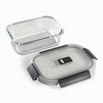 Recipiente en borosilicato gris 0.63 l