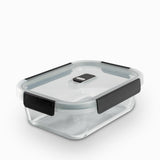 Recipiente en borosilicato gris 1 l