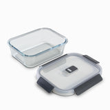 Recipiente en borosilicato gris 1 l
