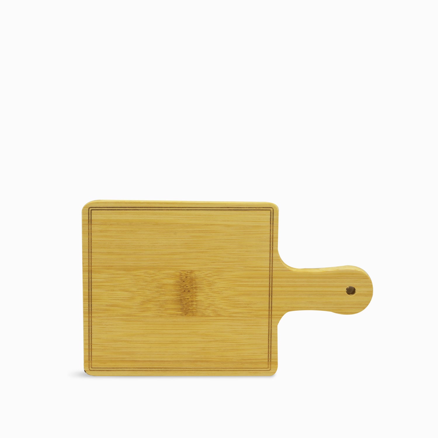 Mini tabla en bambu cuadrada