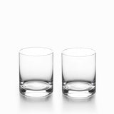 Vaso corto giotto en cristal setx2
