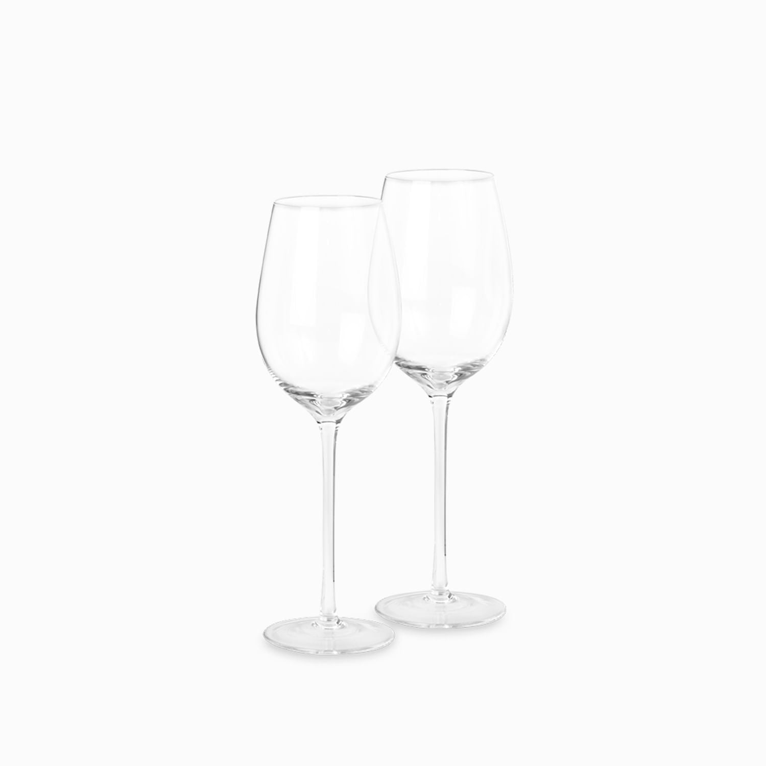 Copa vino blanco en cristal 430ml set x2--AMBIENTE GOURMET MÉXICO
