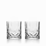 Vaso corto carat en vidrio 280ml setx2