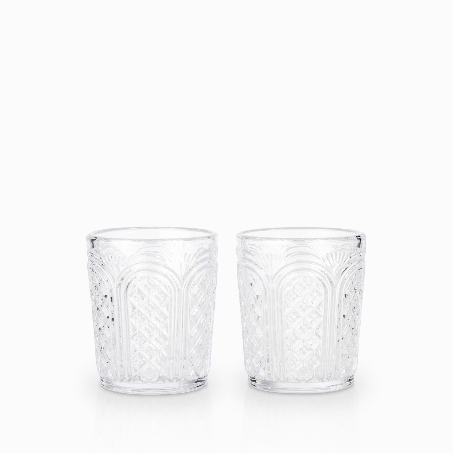 Vaso Toledo 300ml set x2-3-AMBIENTE GOURMET MÉXICO