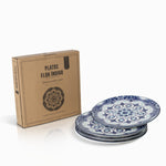 Plato principal flor indigo 27 cm setx4-2-AMBIENTE GOURMET MÉXICO