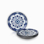 Plato principal flor indigo 27 cm setx4-1-AMBIENTE GOURMET MÉXICO